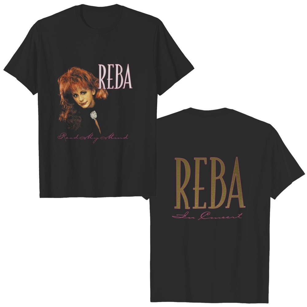 Reba Mcentire Concert T Shirt 1994 Read My Mind Tshirt 2 Sided T Shirt